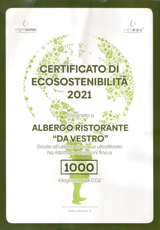 Albergo Ristorante Da Vestro มอนติเชียโน ภายนอก รูปภาพ